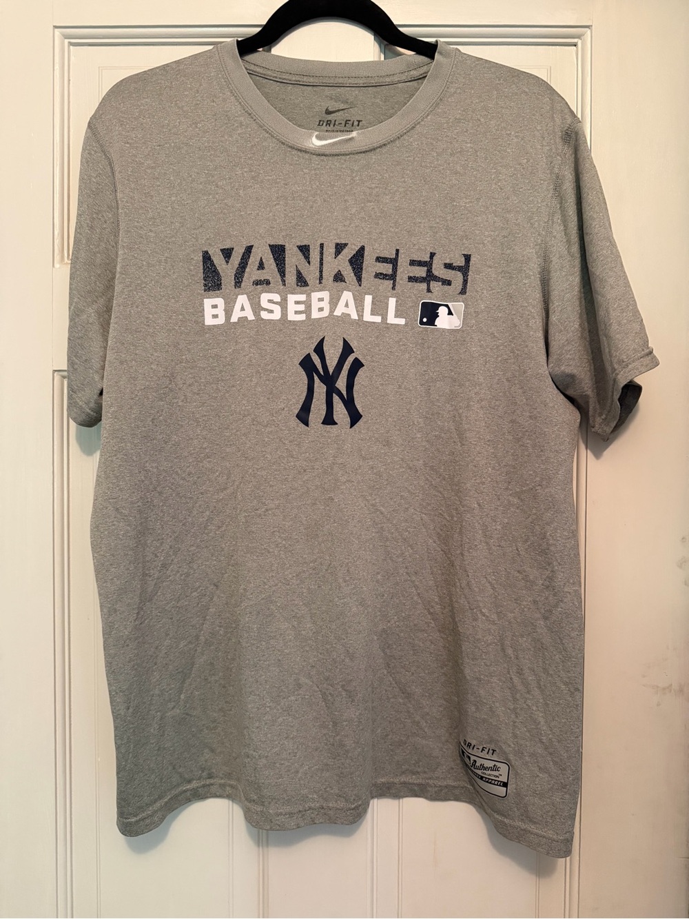 Nike Gray Dri-FIT Authentic Collection Tee